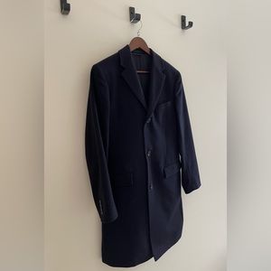 JCrew Ludlow Navy Topcoat